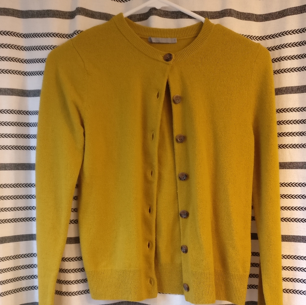 COS Lambswool Cardigan Sweater